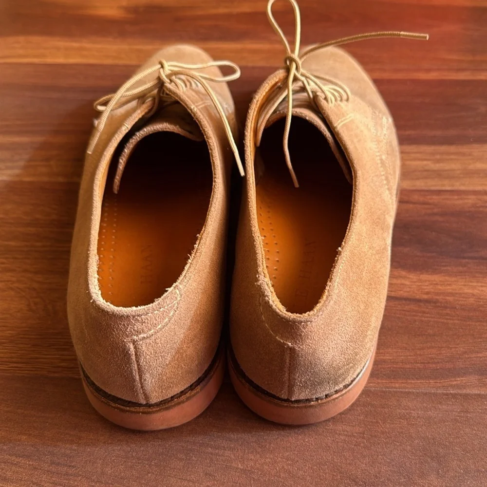 Cole Haan Men's Tan Suede Oxford Shoes Size 11